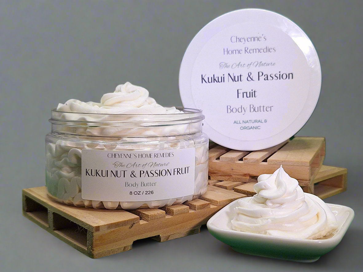 Organic Kukui Nut & Passion Fruit Body Butter